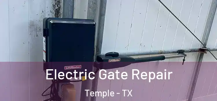 Electric Gate Repair Temple - TX