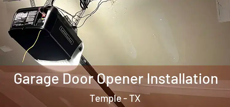  Garage Door Opener Installation Temple - TX