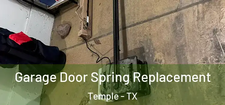  Garage Door Spring Replacement Temple - TX